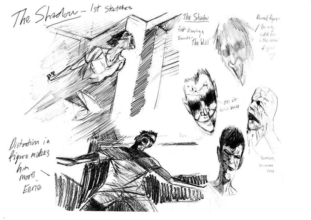 The Shadow(1st sketches)