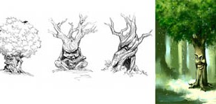 Nintendo Kirby's Mass Attack Tree Character