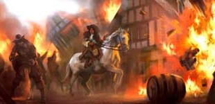 KIng Charles II Observing the Fire