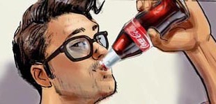 Coca Cola - 'Subway' Animatic frames
